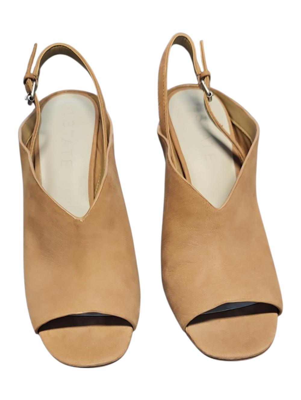 1. State Pettle Slingback Sandal Tan Sz 10 - Picture 2 of 8